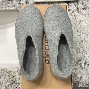 Glerup shoe with rubber sole